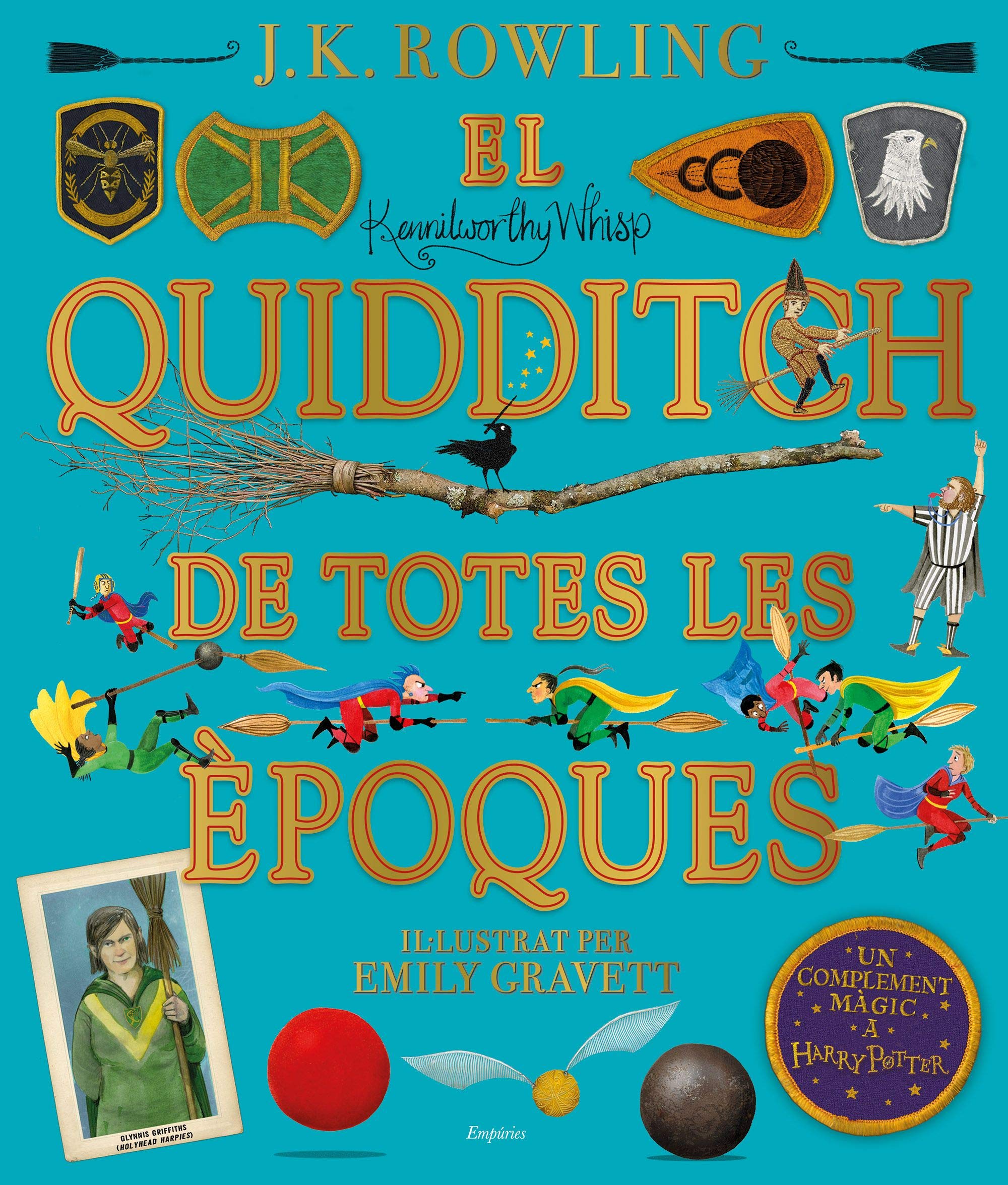 El quidditch de totes les èpoques (il·lustrat): Il·lustrat per Emily Gravett book