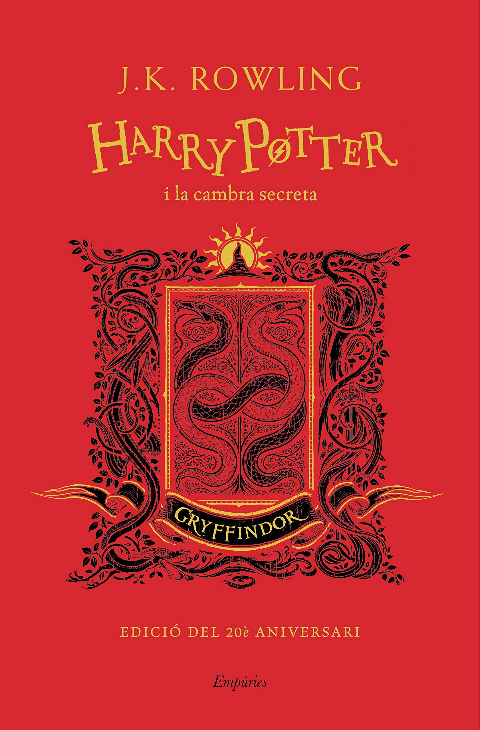 Harry Potter i la cambra secreta (Gryffindor): Edició del 20è aniversari (SERIE HARRY POTTER) Contemporary literature