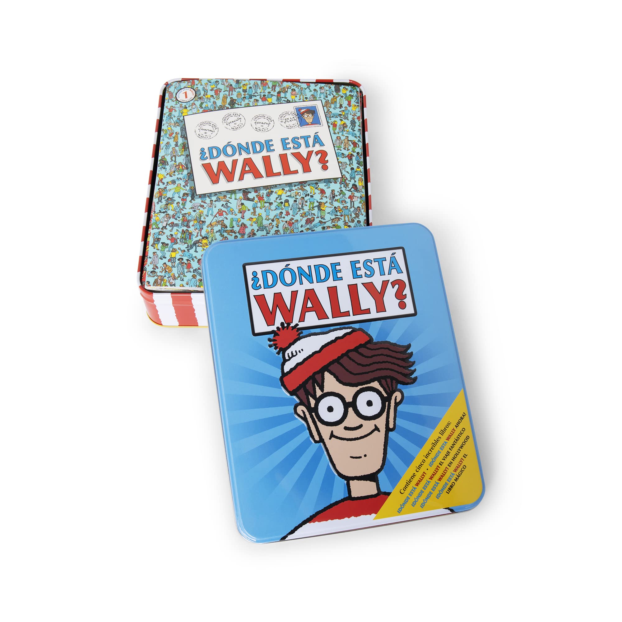 ¿Dónde está Wally? - En una caja metálica que contiene cinco increíbles libros: ¿Dónde está Wally? | ¿Dónde está Wally ahora? | ¿Dónde está Wally? El ... Wally? El libro mágico (Busca y encuentra) Novels & Short Stories