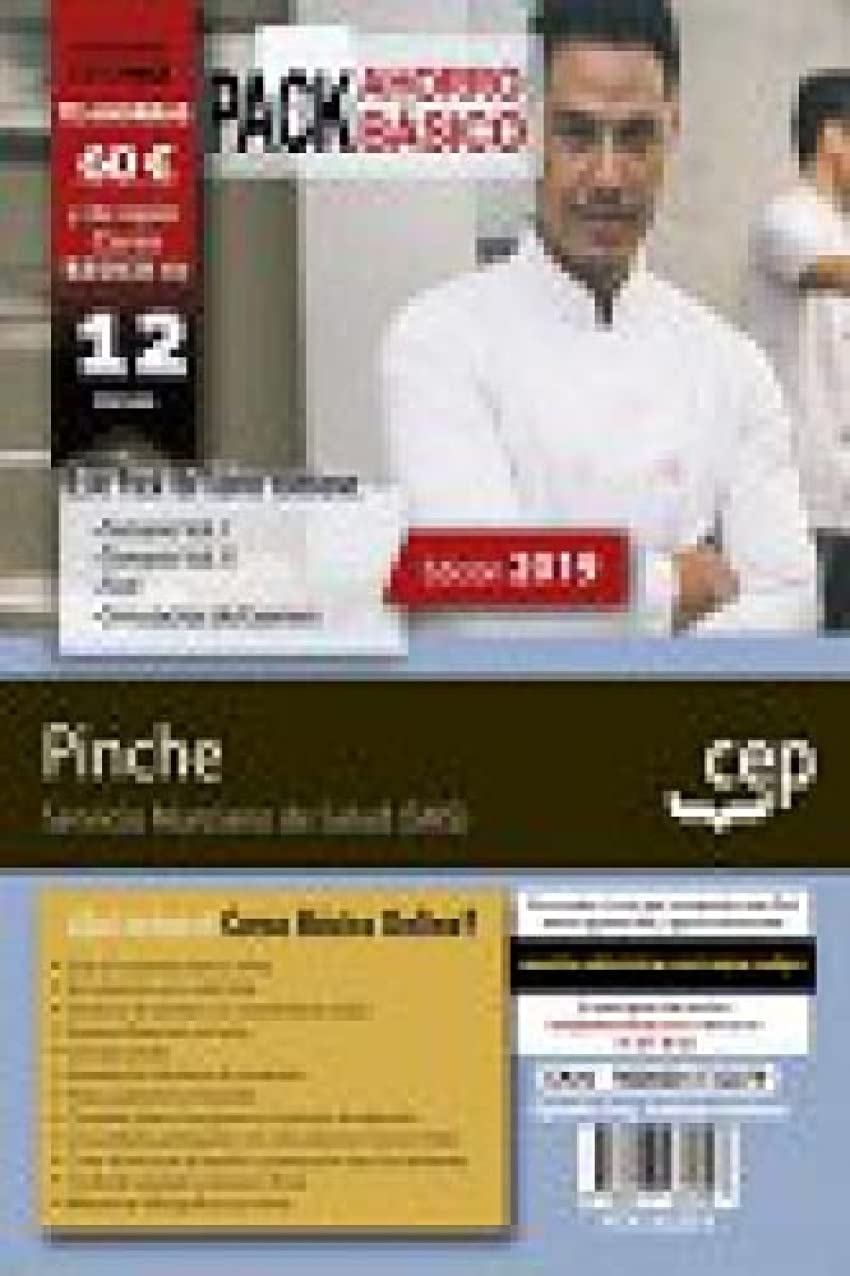 PACK BÁSICO. Pinche. Servicio Murciano de Salud (Incluye Temario Vol. I y II, Test y Simulacros de examen + Curso Básico valorado en 45€) Books