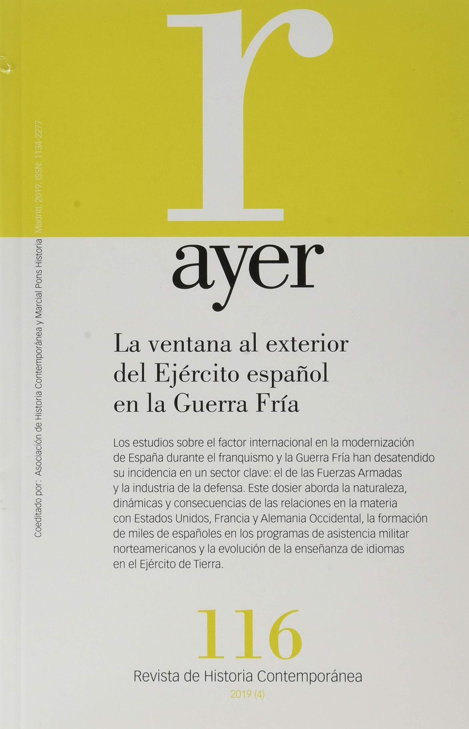 La ventana al exterior del ejército español en la Guerra Fría Books