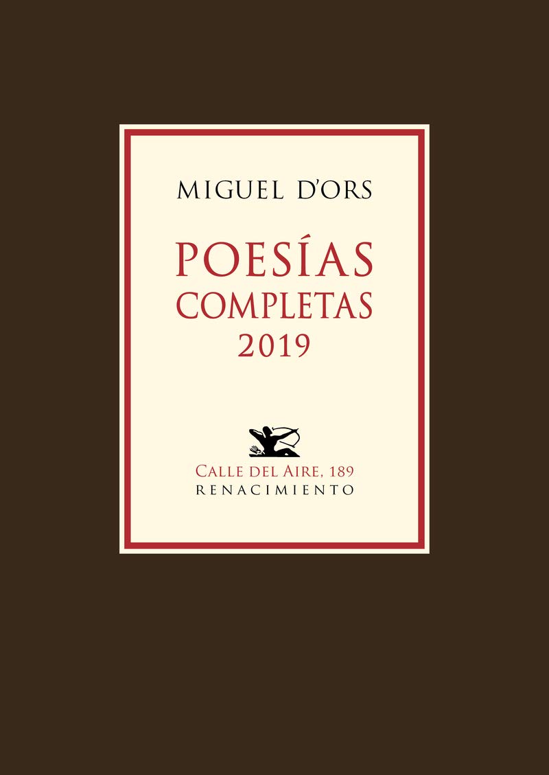 Poesías completas 2019 (Calle del Aire, Band 189) Books