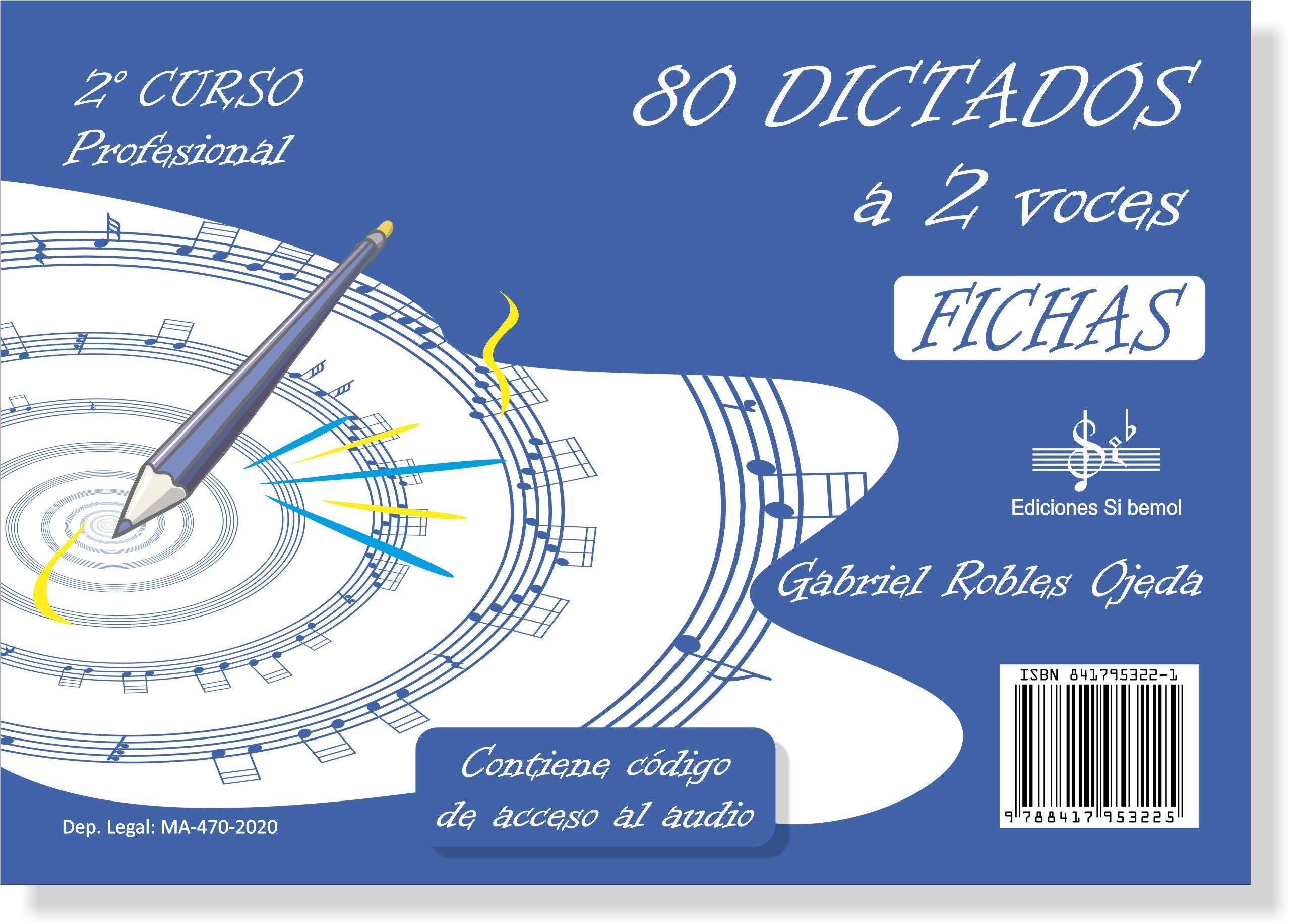 80 DICTADOS A DOS VOCES book