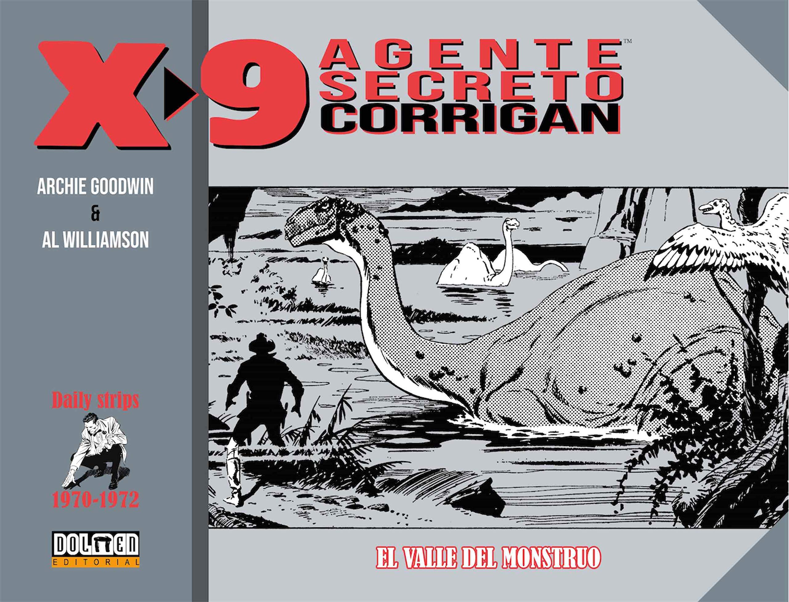 Agente secreto X-9 1970-1972: El valle del monstruo book