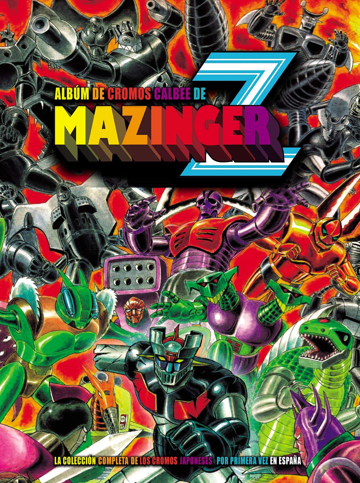 ALBUM DE CROMOS CALBEE DE MAZINGER Z book