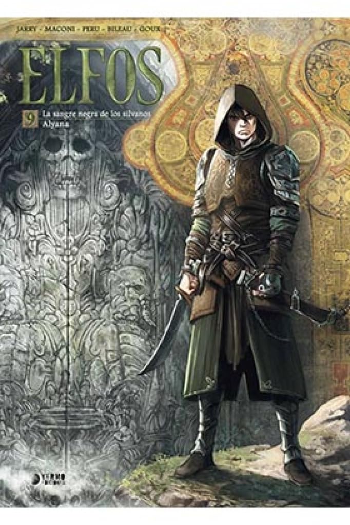 9.sangre negra de los silvanos/alyana.(elfos).(comic) Books