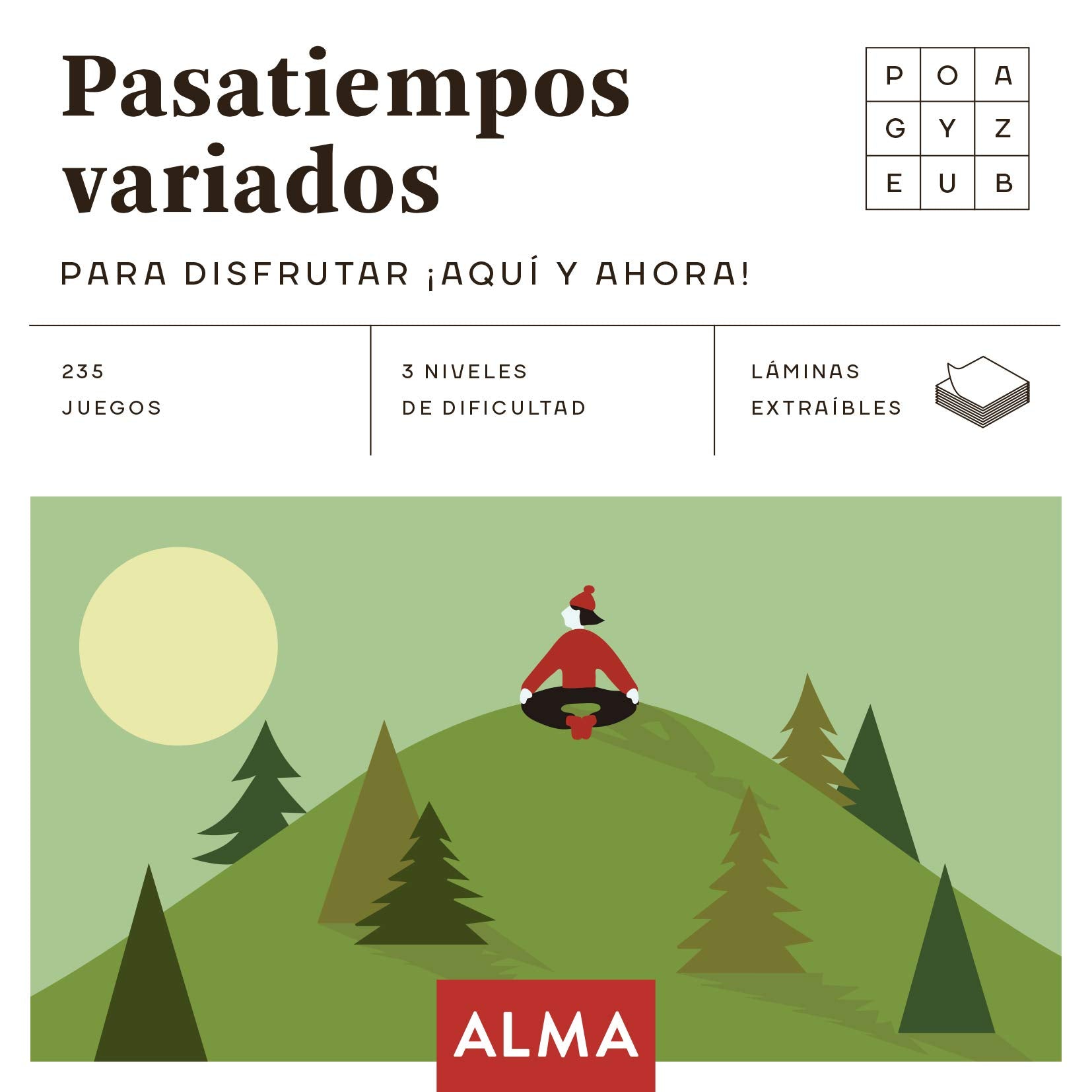 Pasatiempos variados para disfrutar ¡Aquí y ahora! (Cuadrados de diversión, Band 25) Books