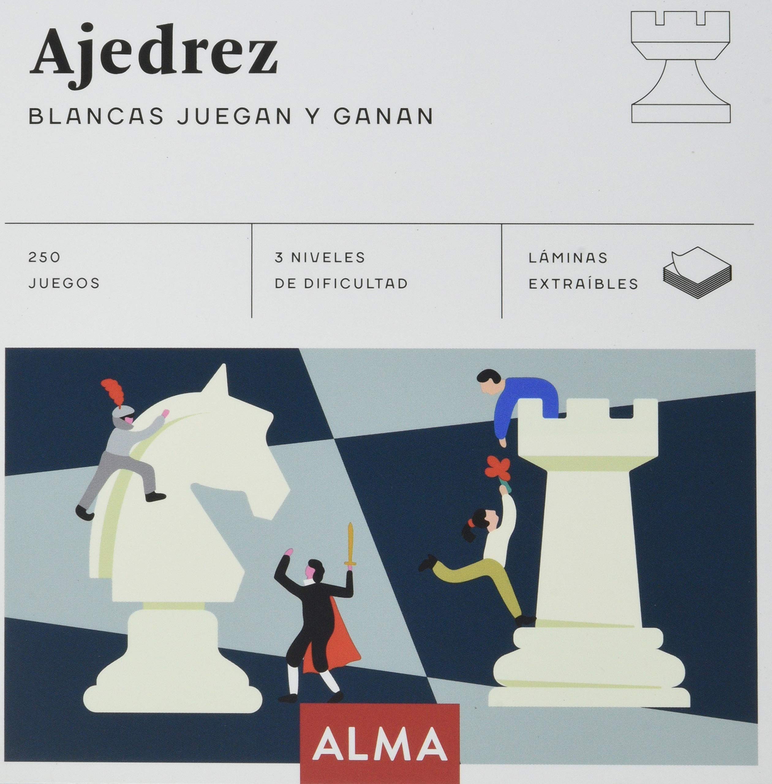Ajedrez : blancas juegan y ganan Books