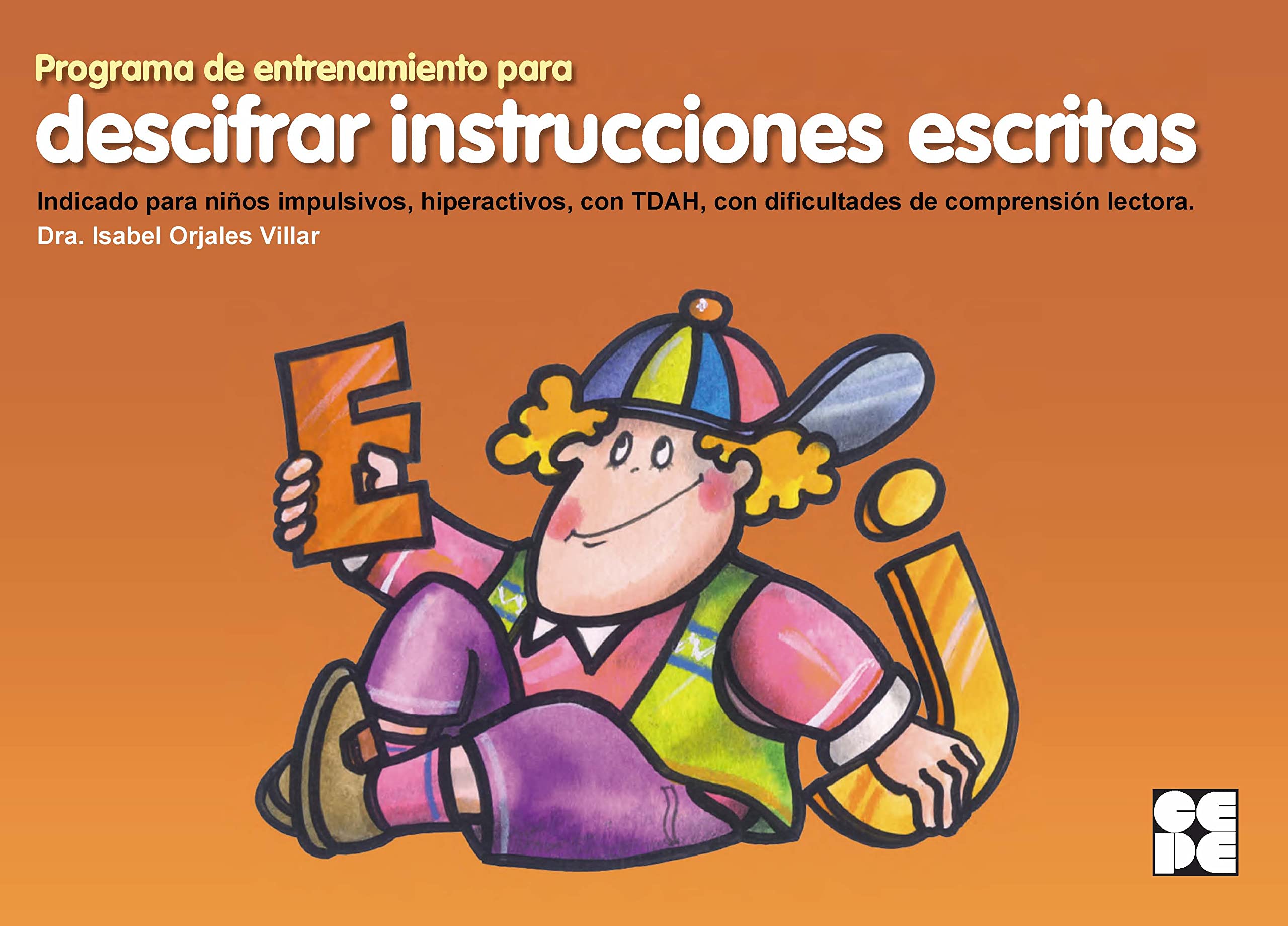 Programa de entrenamiento para descifrar instrucciones escritas book