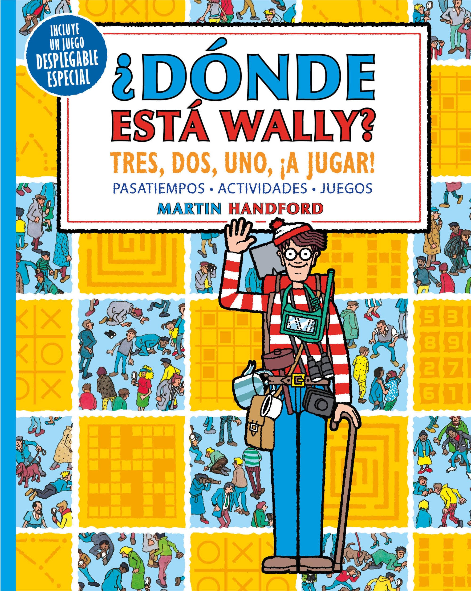 ¿Dónde está Wally? - Tres, dos, uno, ¡a jugar!: Pasatiempos · Actividades · Juegos book