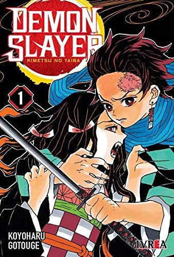 demon slayer 1 gotouge koyoharu libro book