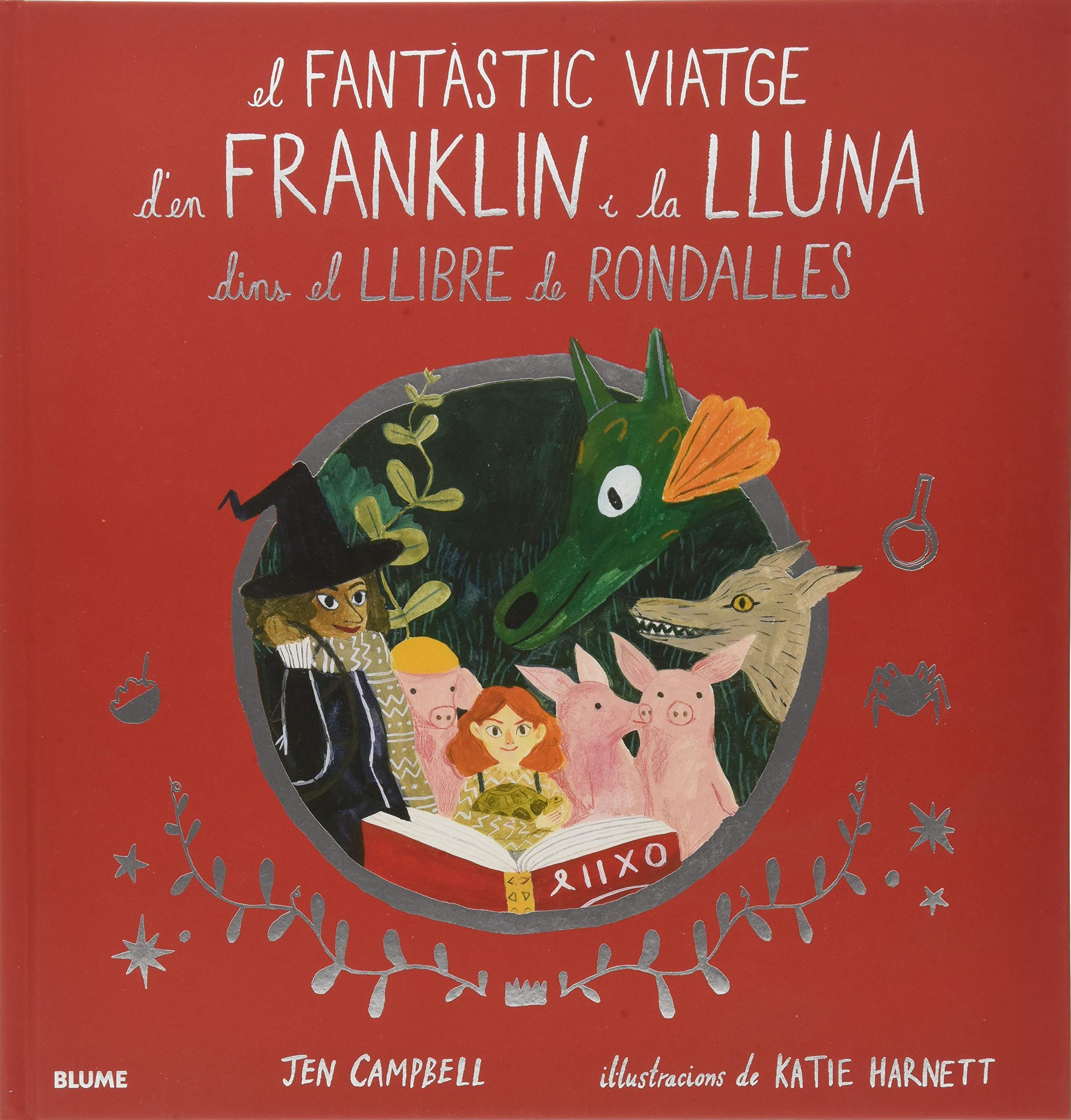 El fantàstic viatge d'en Franklin i la Lluna dins el llibre de rondalles book