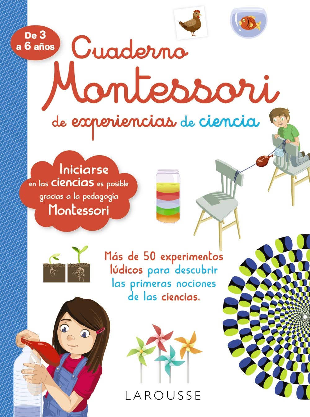 Cuaderno Montessori de experiencias de ciencia book