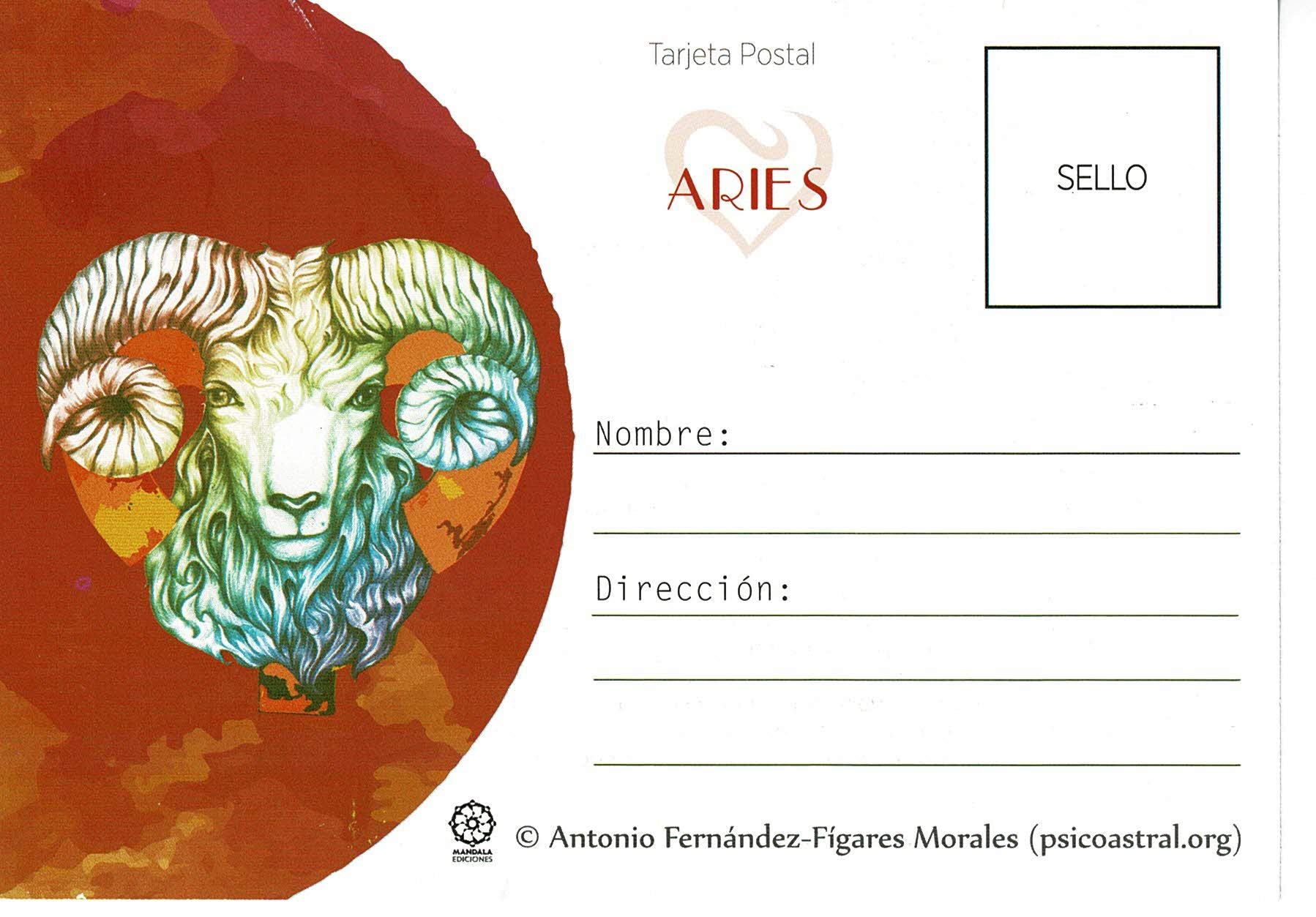 Cartas del Amor según el signo del zodíaco: Juego de 12 postales Books
