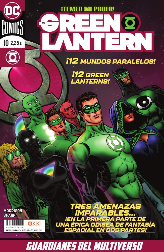 El Green Lantern núm. 92/10 (Green Lantern (Nuevo Universo DC), Band 92) Manga
