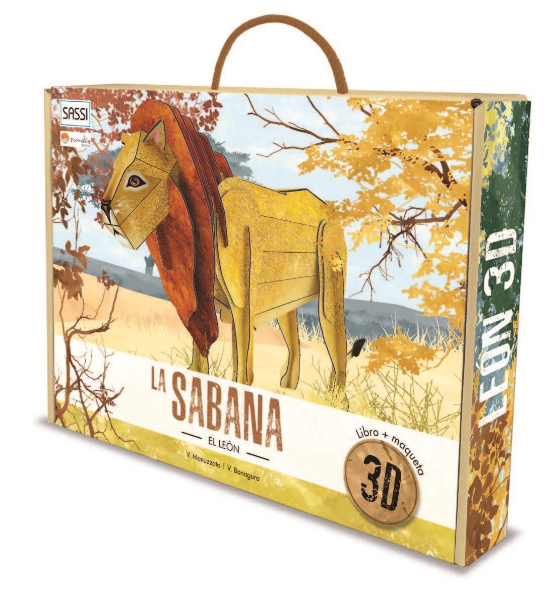 La Sabana El leon (Animales 3D) Tiptoi & Games