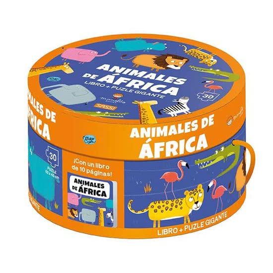 Animales De África (Cajas redondas) Tiptoi & Games