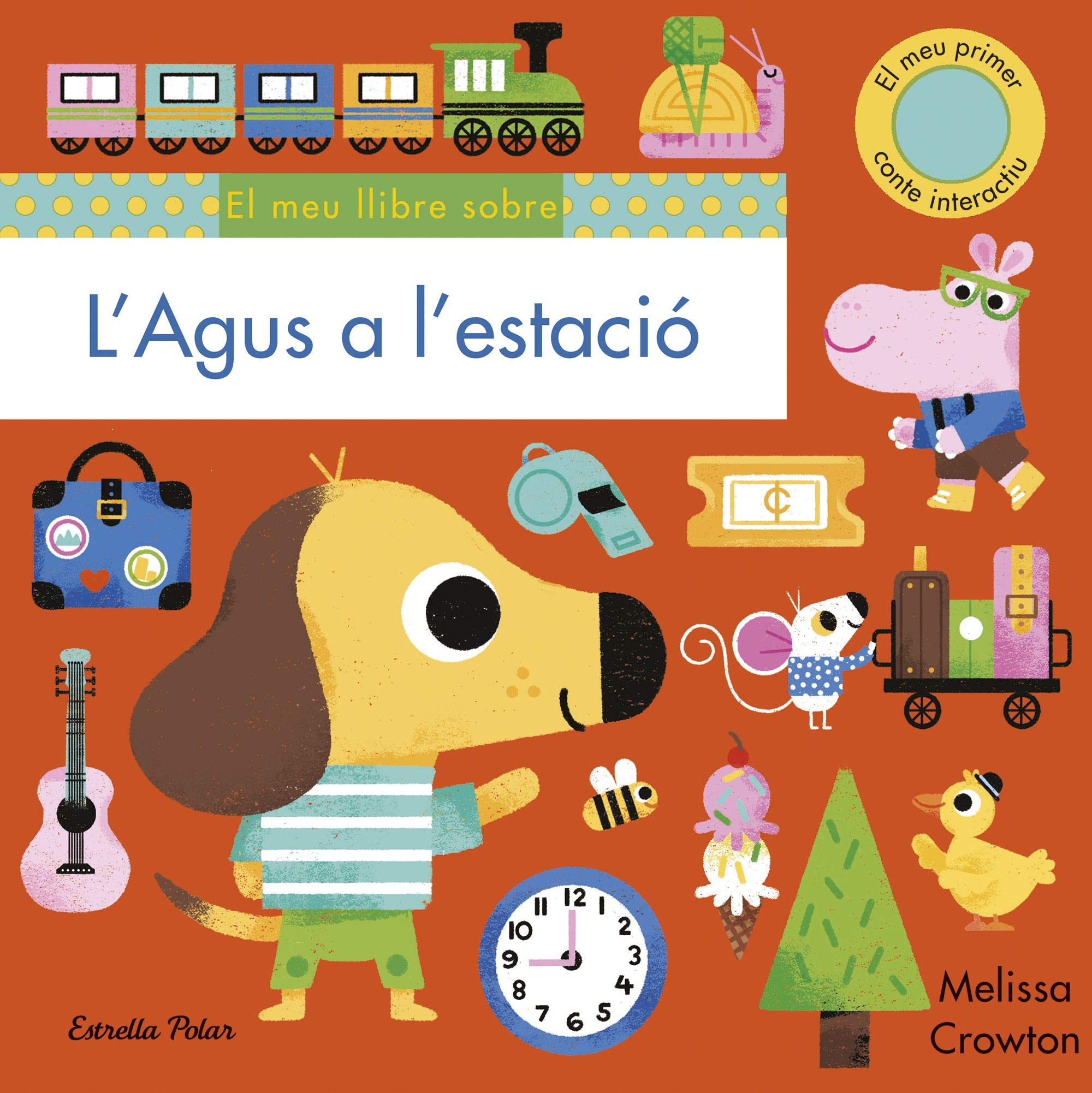 L'Agus a l'estació. El meu primer conte interactiu book