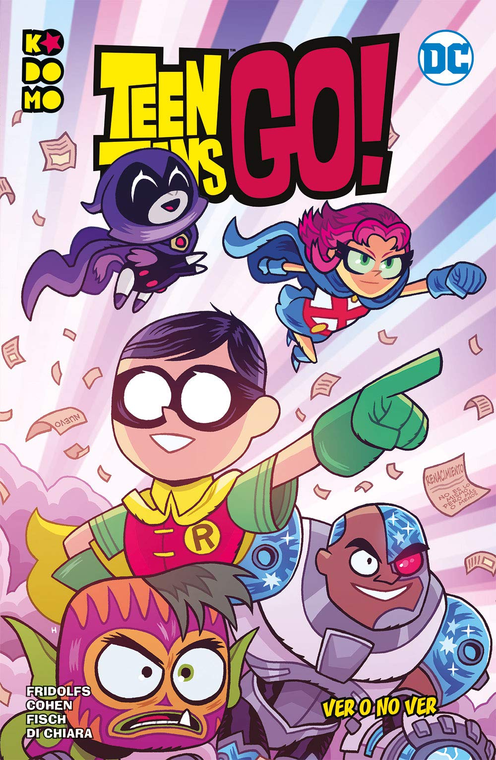 Teen Titans Go! Ver o no ver book