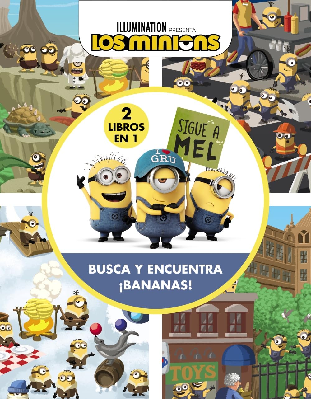 Busca y encuentra ¡bananas! book