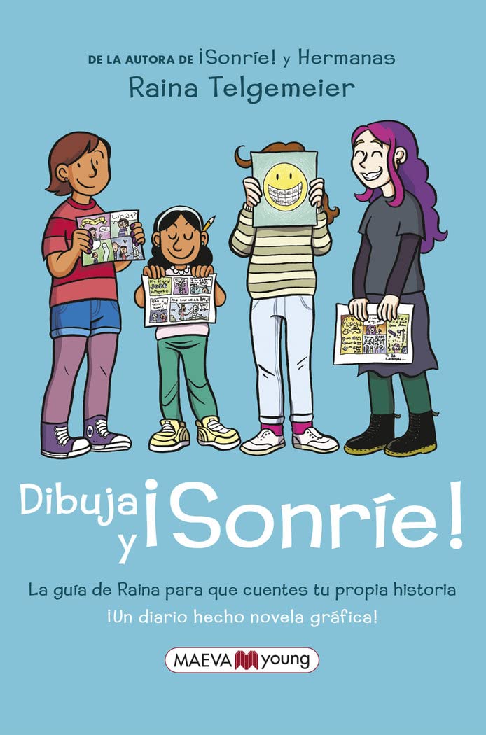 Dibuja y ¡sonríe!: ¡Un diario hecho novela gráfica! book
