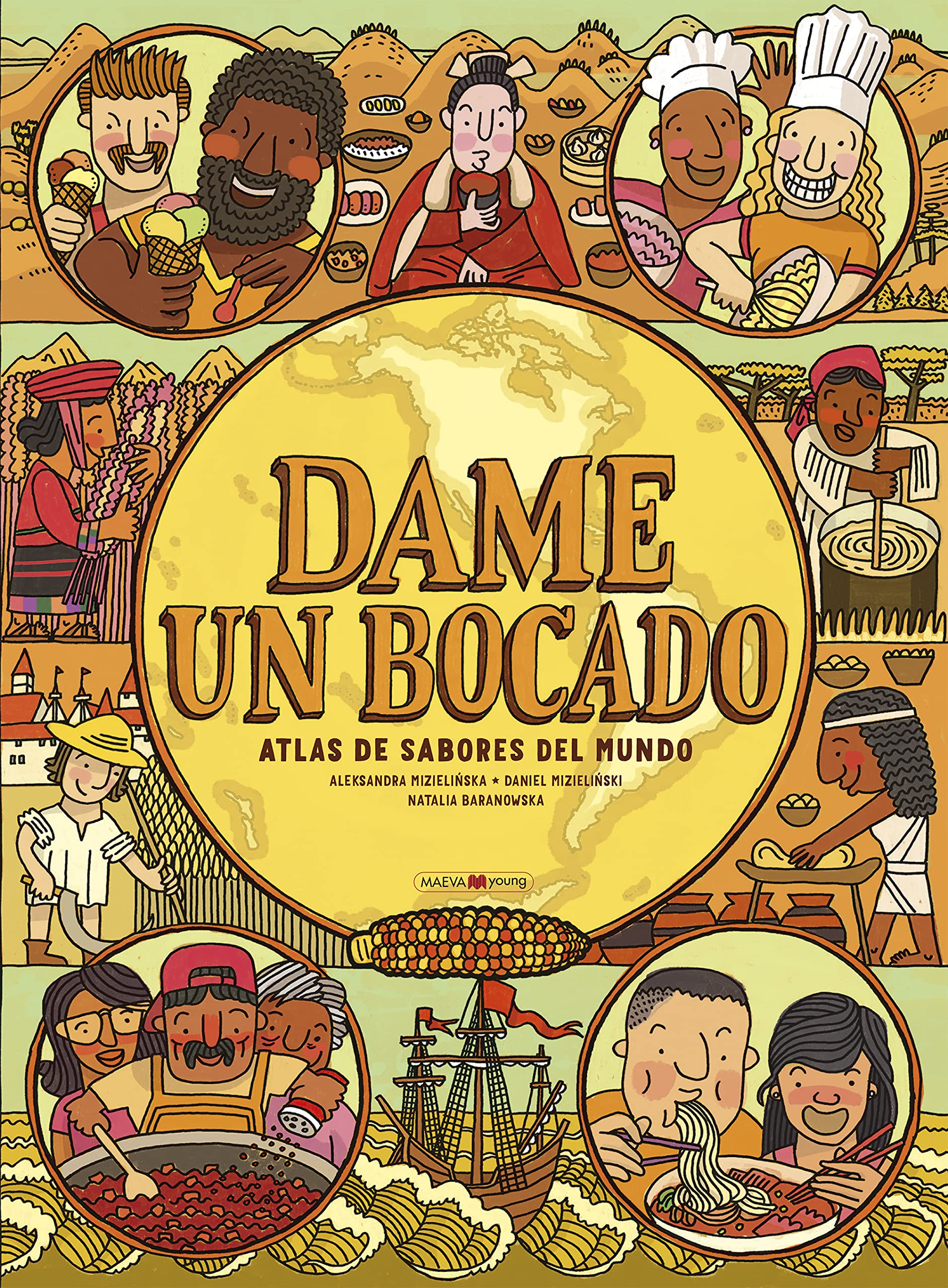 Dame un bocado: Atlas de sabores del mundo (Libros para los que aman los libros) Non-fiction