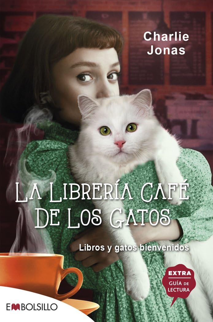 La librería café de los gatos: Libros y gatos bienvenidos book