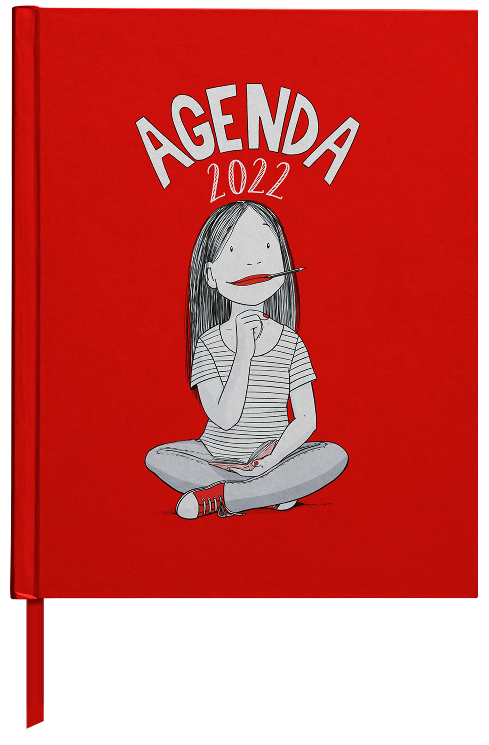 Agenda anual semana vista 2022 Lola Vendetta Books