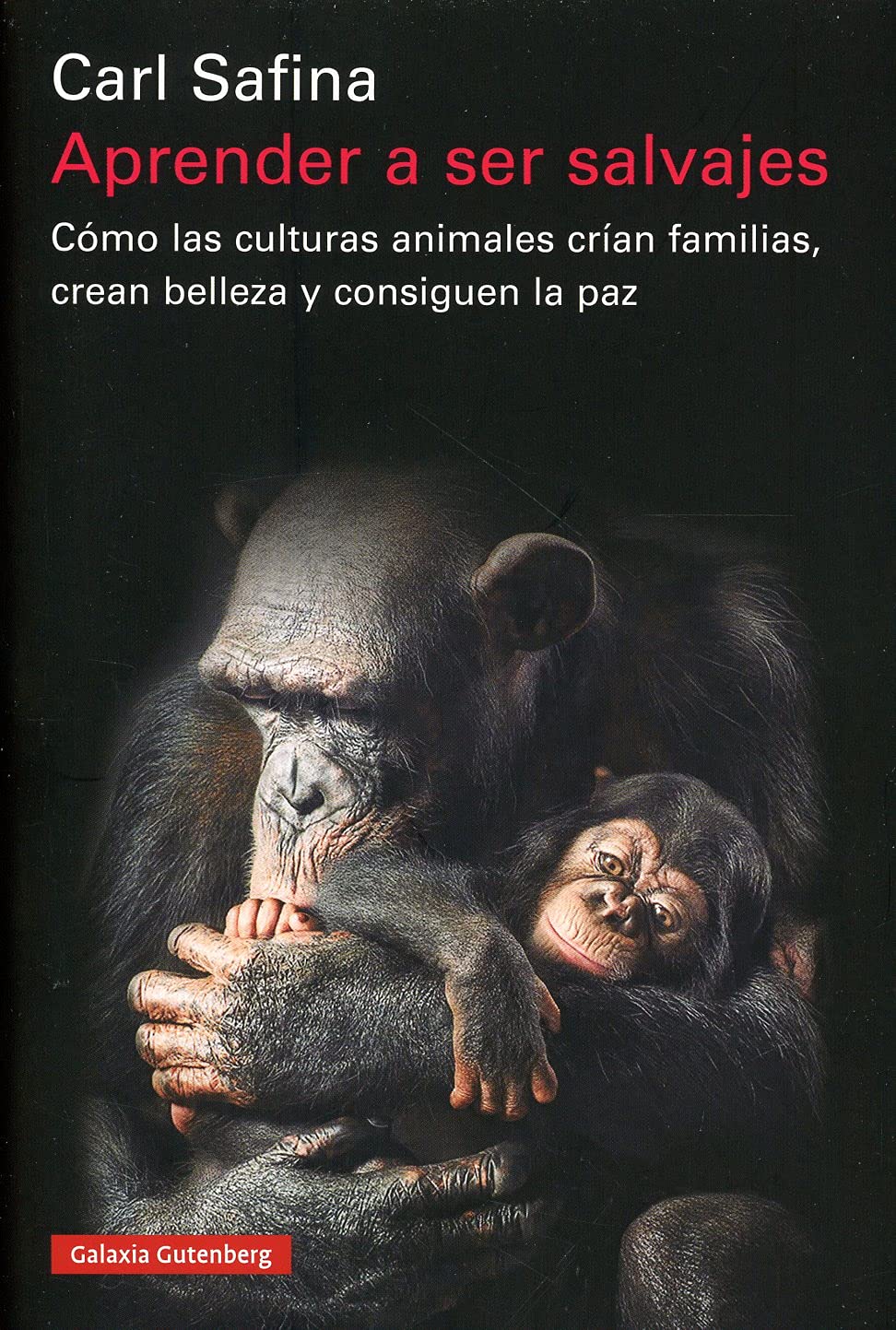 Aprender a ser salvajes : cómo las culturas animales crían familias, crean belleza y consiguen la paz Natural Sciences