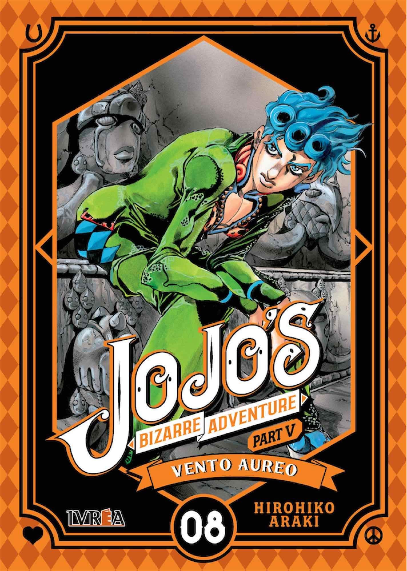 JOJO'S BIZARRE ADVENTURE 05 VENTO AUREO 08 book