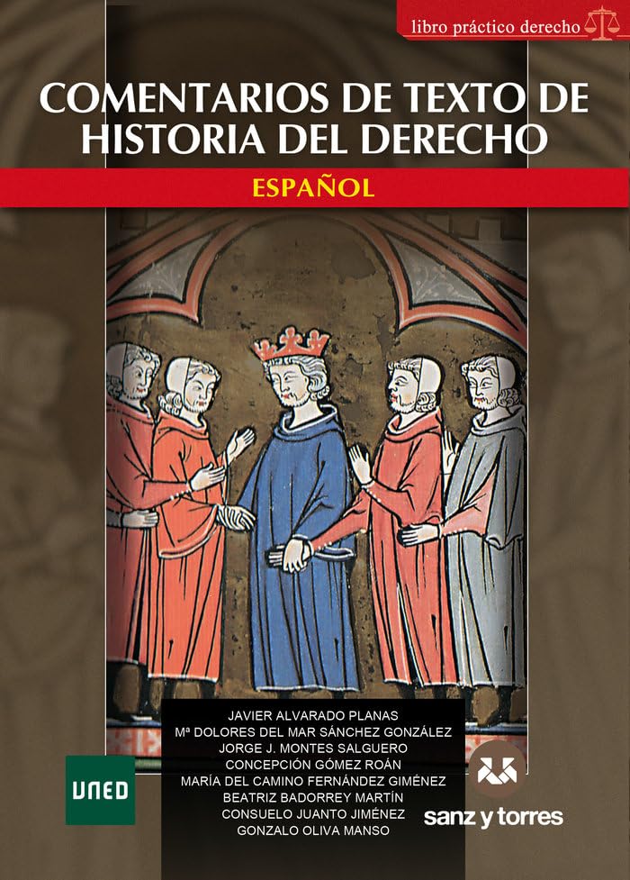 Comentarios de texto de historia del derecho español book