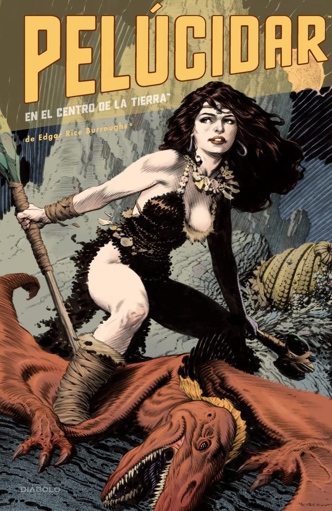 PELUCIDAR EN EL CENTRO DE LA TIERRA DE EDGAR RICE BURROUGHS Books