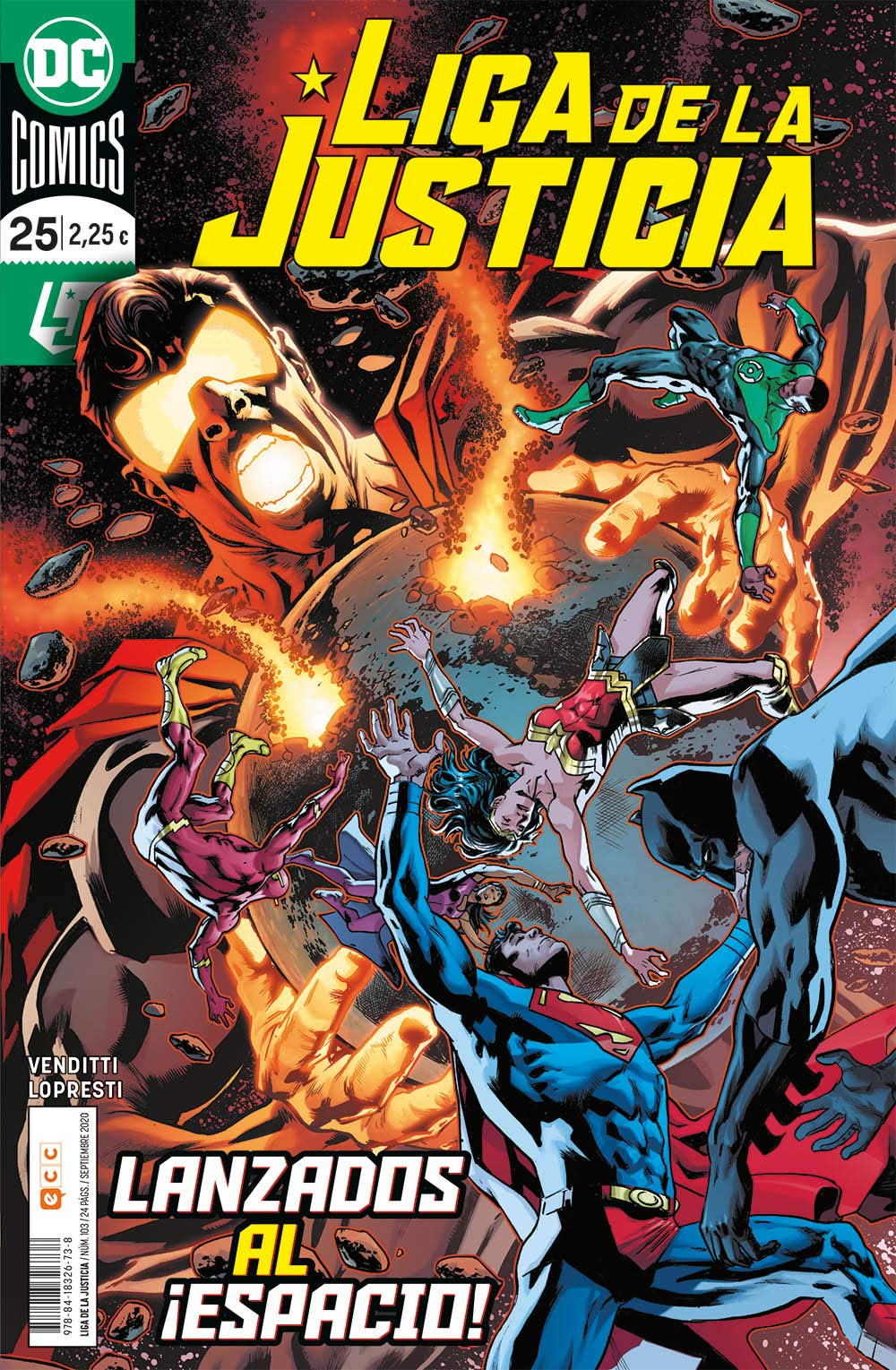 Liga de la Justicia núm. 103/25 (Liga de la Justicia (Nuevo Universo DC), Band 103) Manga