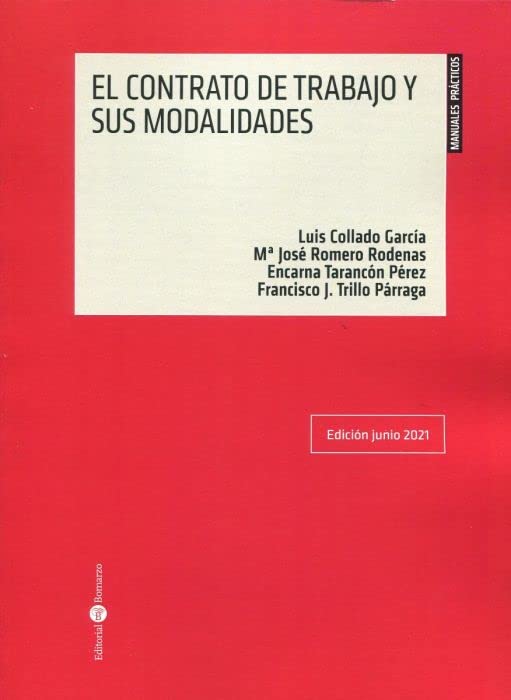 Product Image: Contrato De Trabajo Y Sus Modalidades