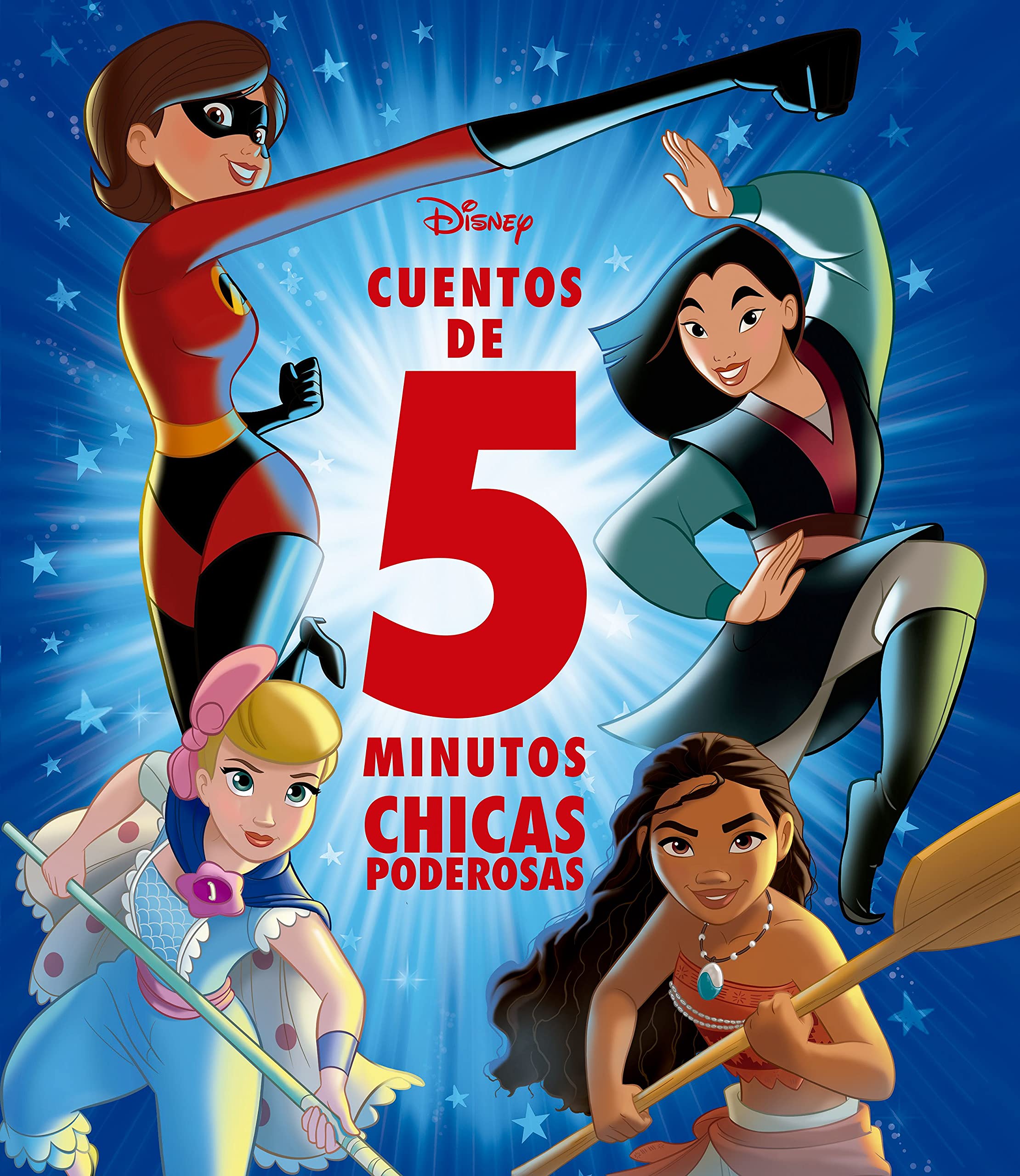 Disney. Cuentos de 5 minutos. Chicas poderosas (Disney. Otras propiedades) Books