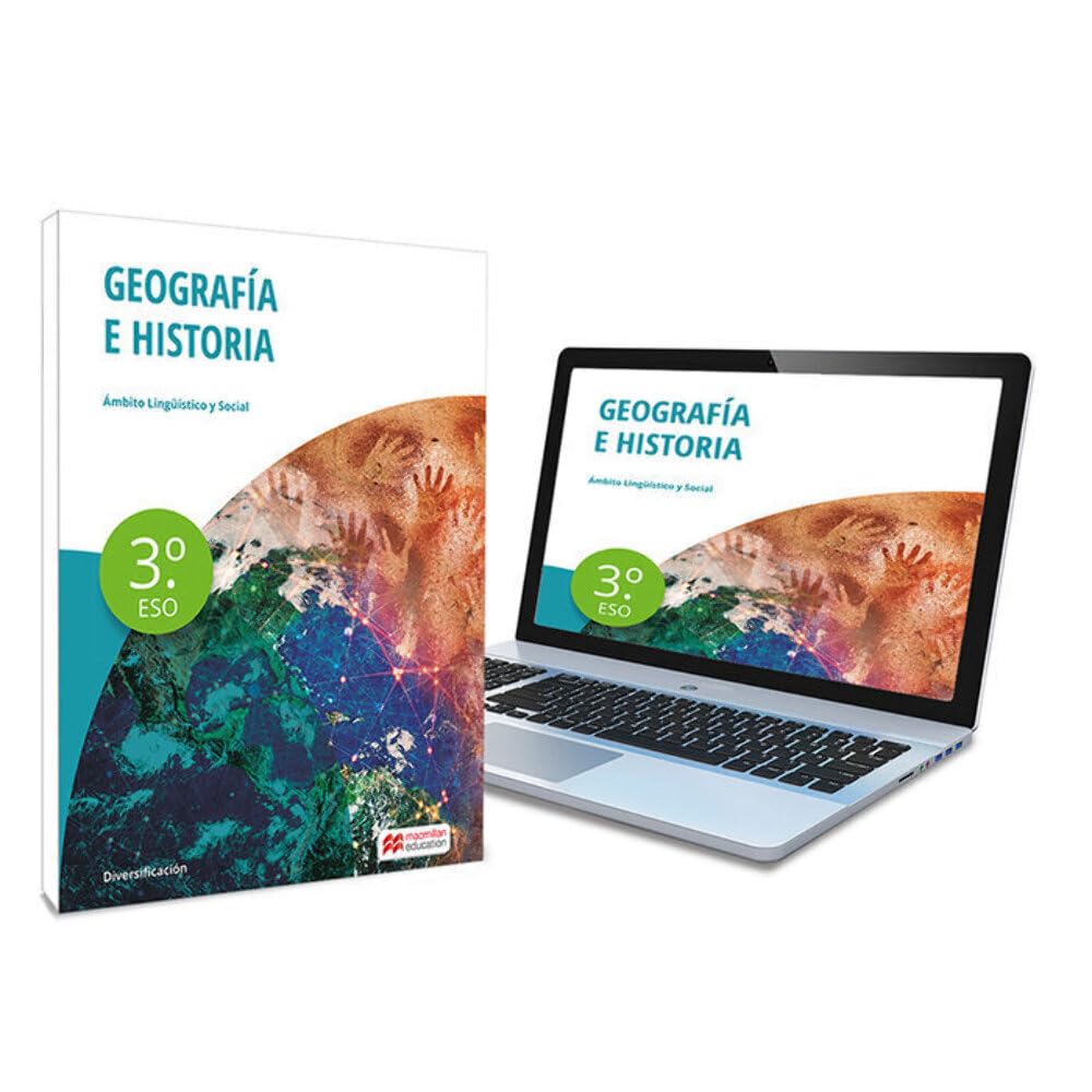 Geografía e Historia 3º - Libro de texto en formato físico de Diversificación Curricular 3º ESO book