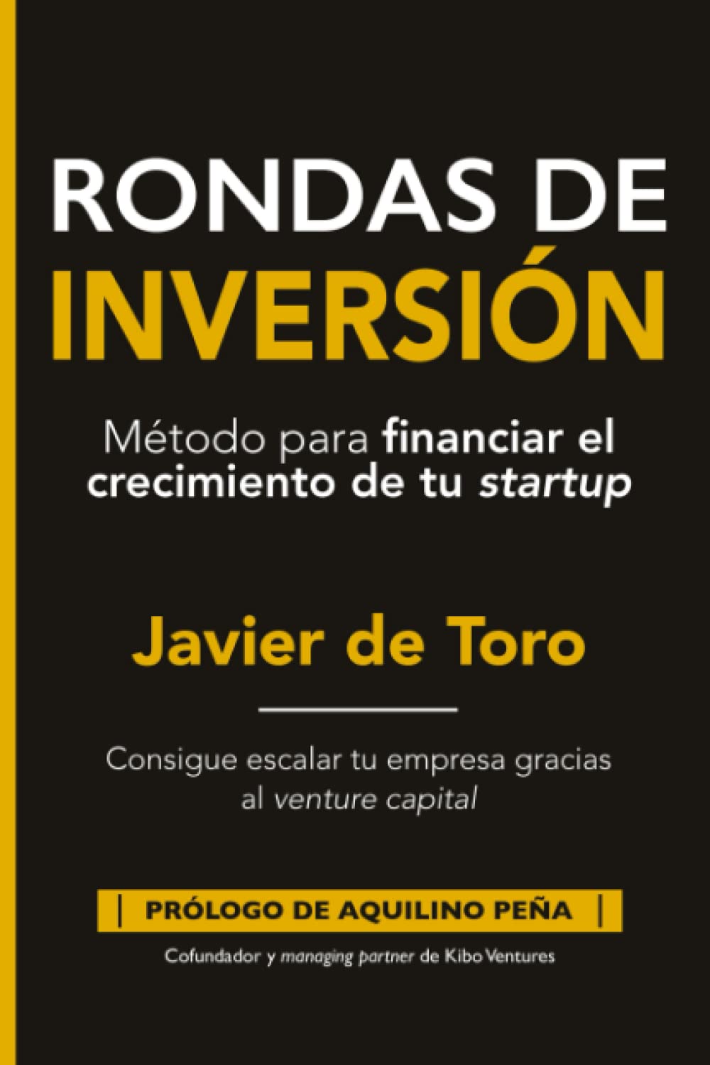 Rondas de inversión: Método para financiar el crecimiento de tu startup book