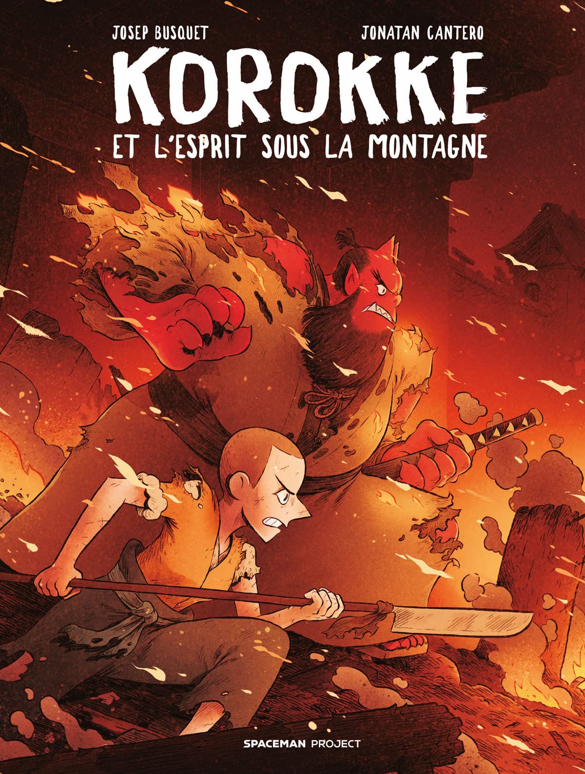 Korokke et l'esprit sous la montagne book
