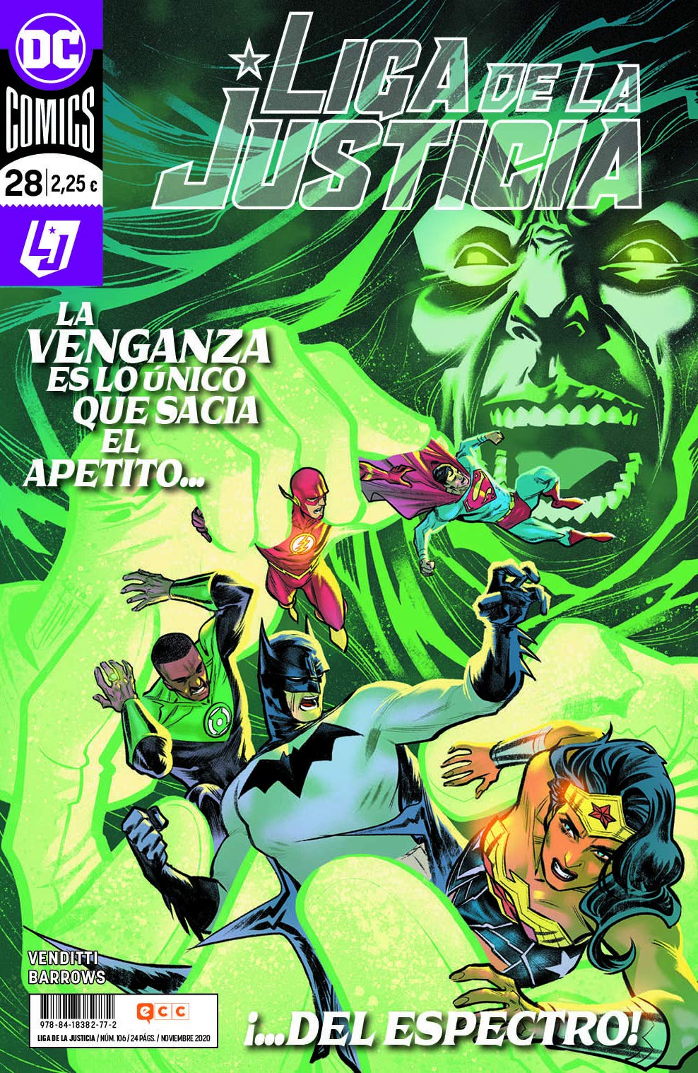 Liga de la Justicia núm. 106/ 28 (Liga de la Justicia (Nuevo Universo DC), Band 106) Manga