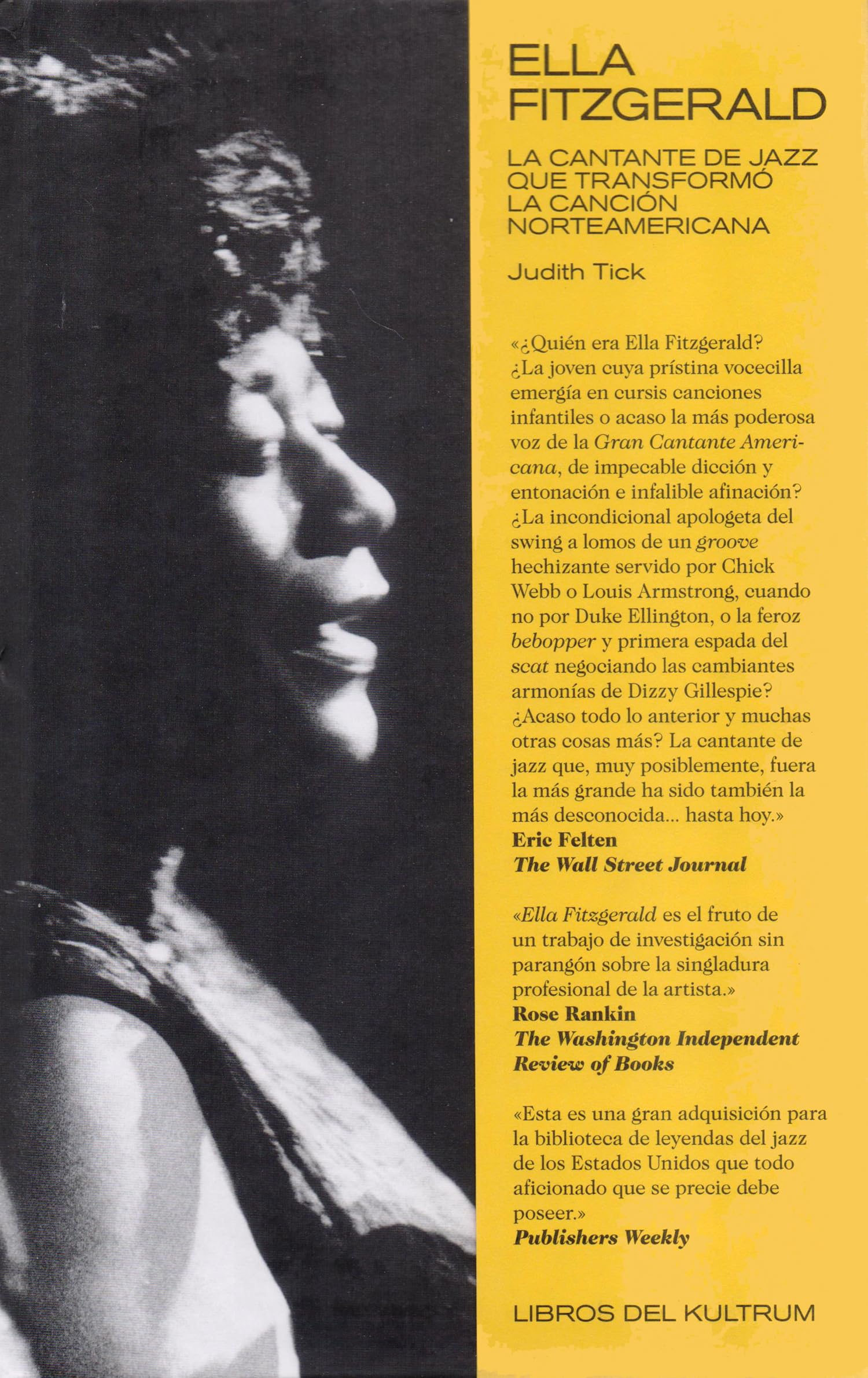 Ella Fitzgerald: La cantante de jazz que transformó la canción norteamericana book