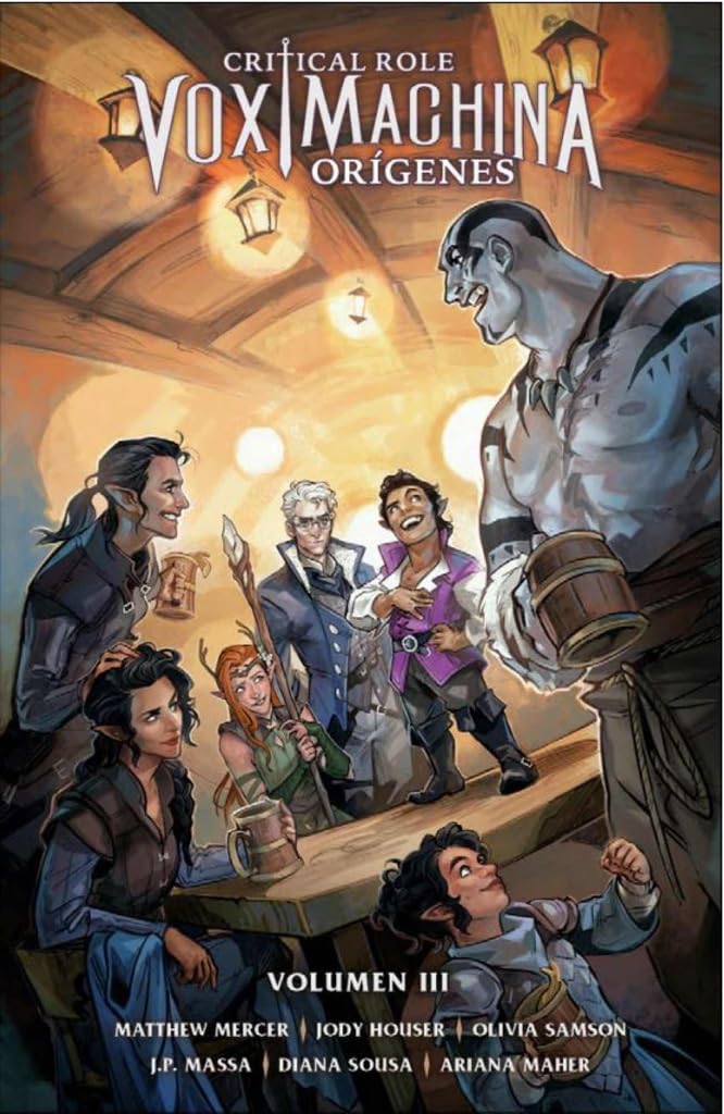 Critical Role: Vox Machina Orígenes 3 Manga
