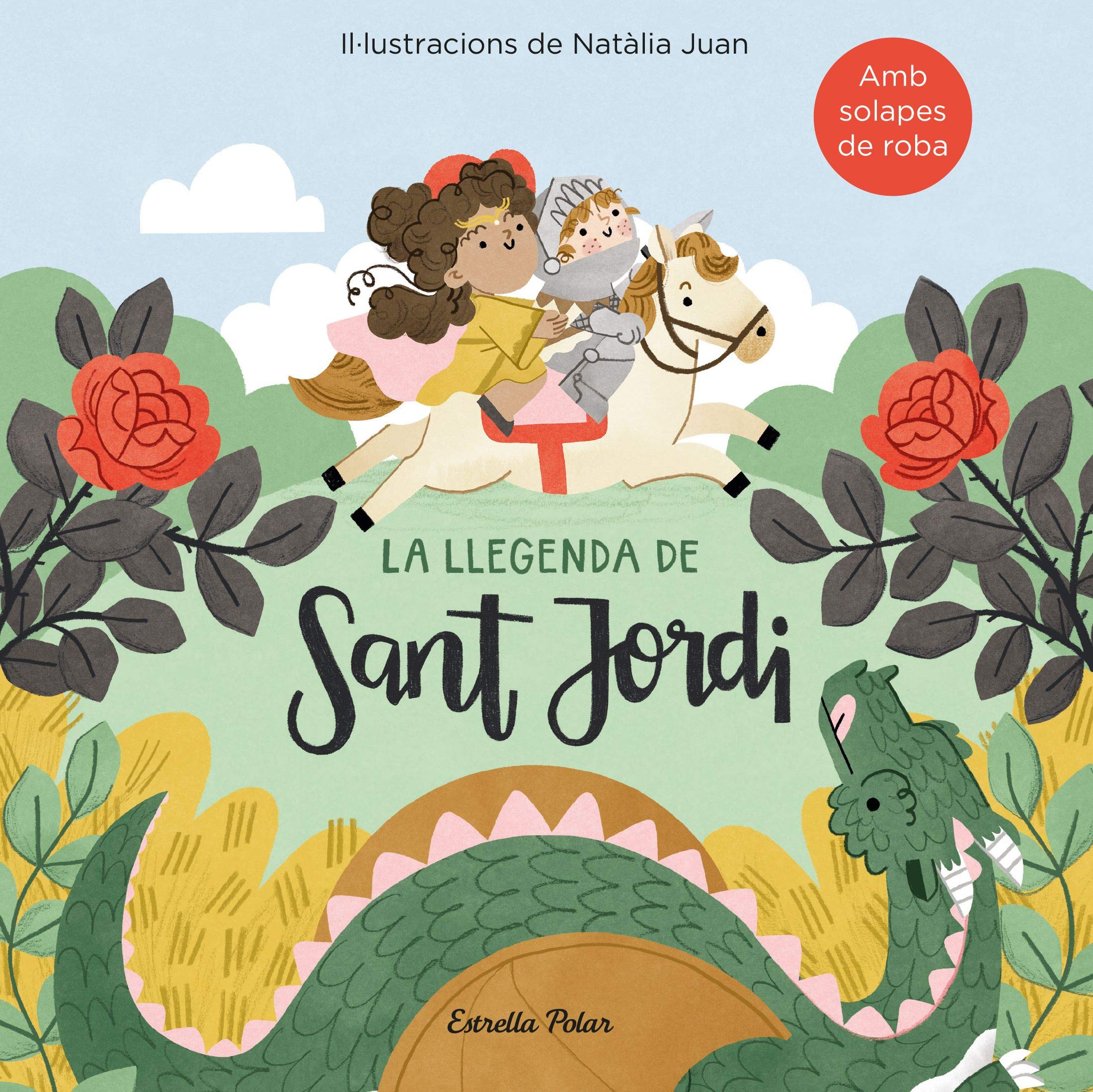 La llegenda de Sant Jordi amb solapes de roba (Llibres de Sant Jordi) Parents & Children