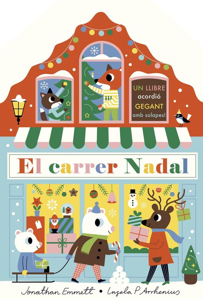 El carrer Nadal. Llibre desplegable (Llibres joc) Tiptoi & Games