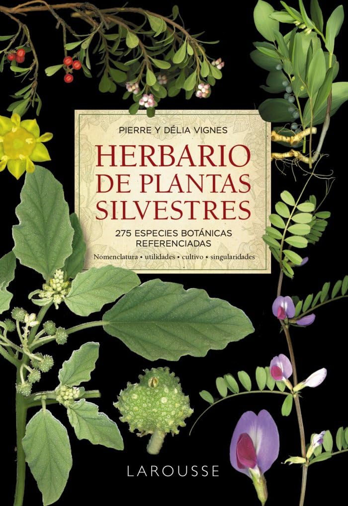 Herbario de plantas silvestres (LAROUSSE - Libros Ilustrados/ Prácticos - Ocio y naturaleza) Natural Sciences