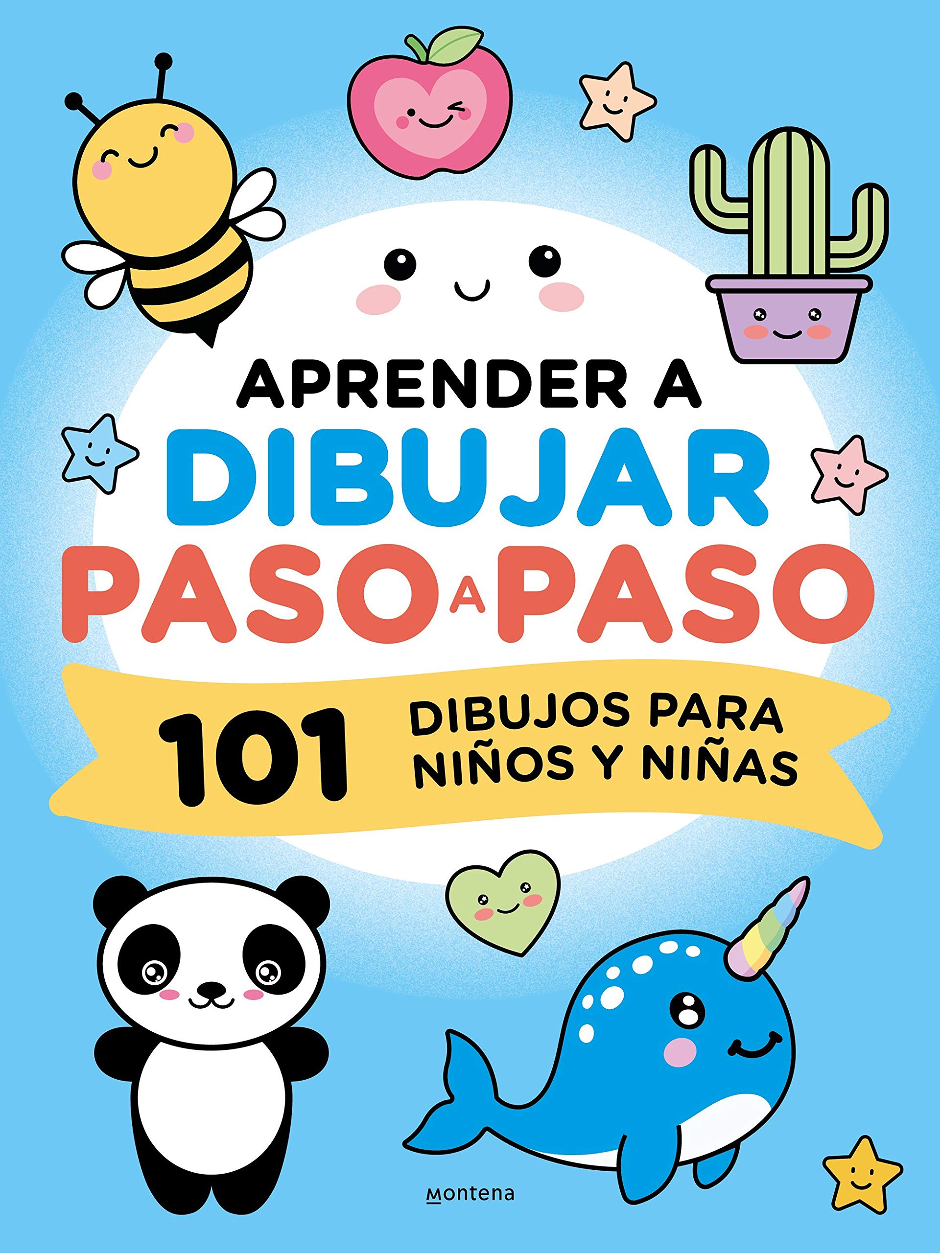 Aprender a dibujar paso a paso: 101 dibujos para niños y niñas book