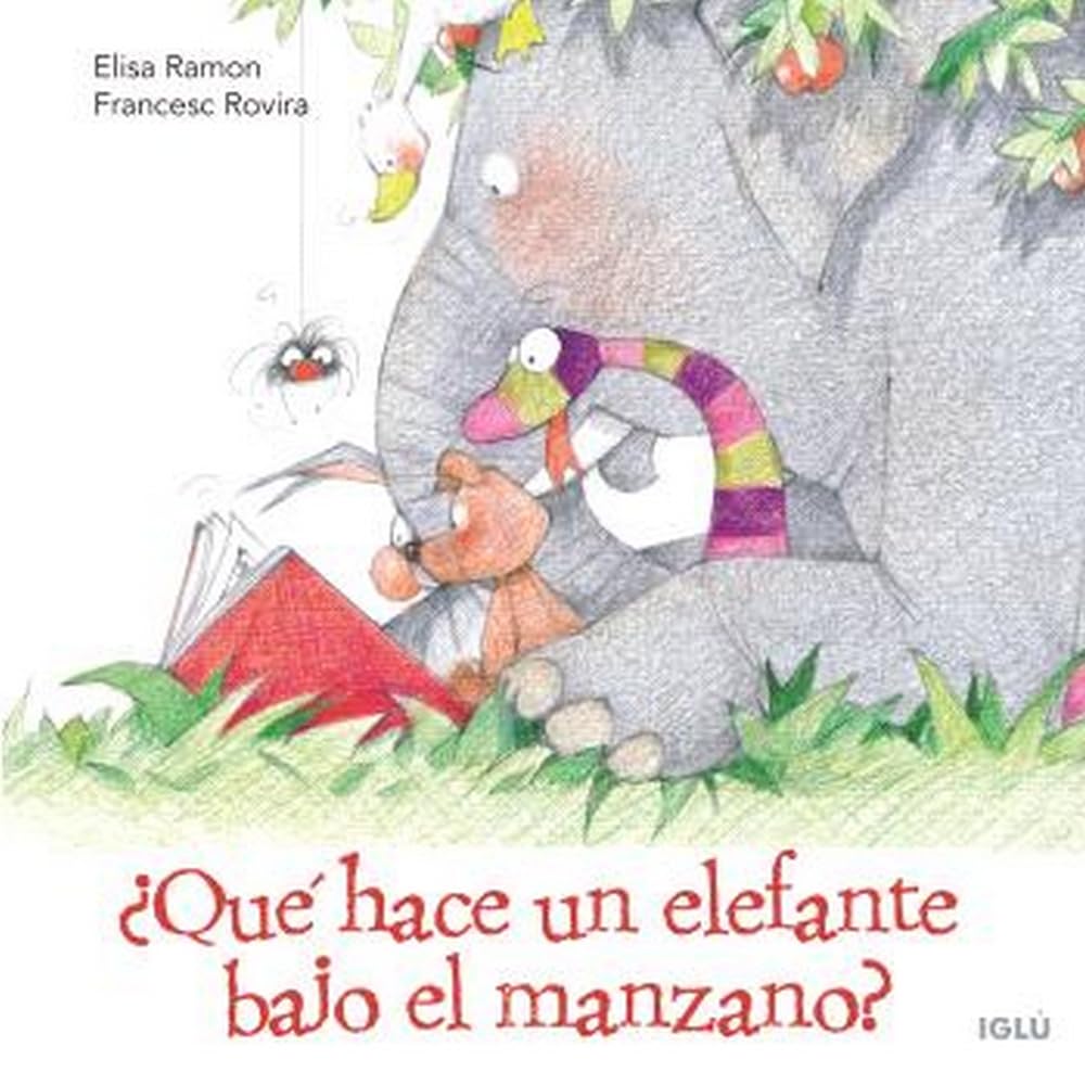 ¿Qué hace un elefante bajo el manzano? book