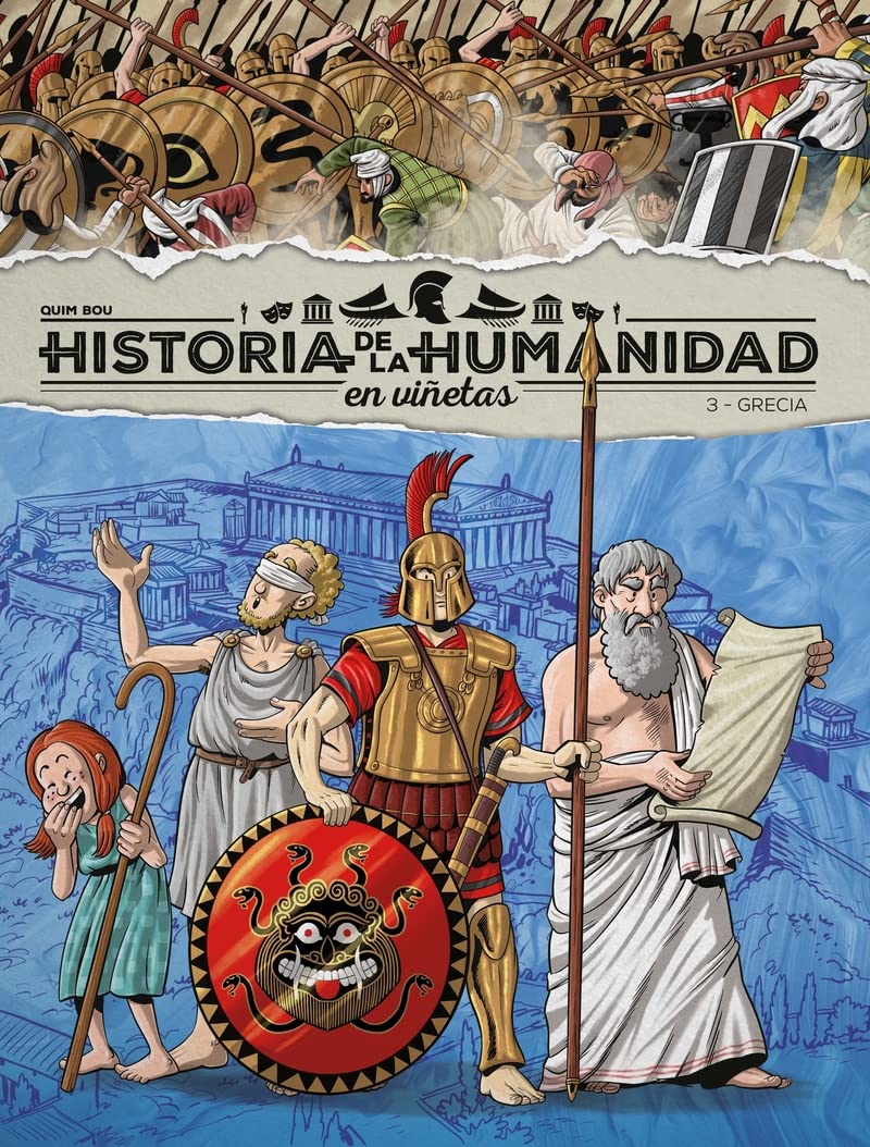 HISTORIA DE LA HUMANIDAD EN VIÑETAS VOL.3: GRECIA book