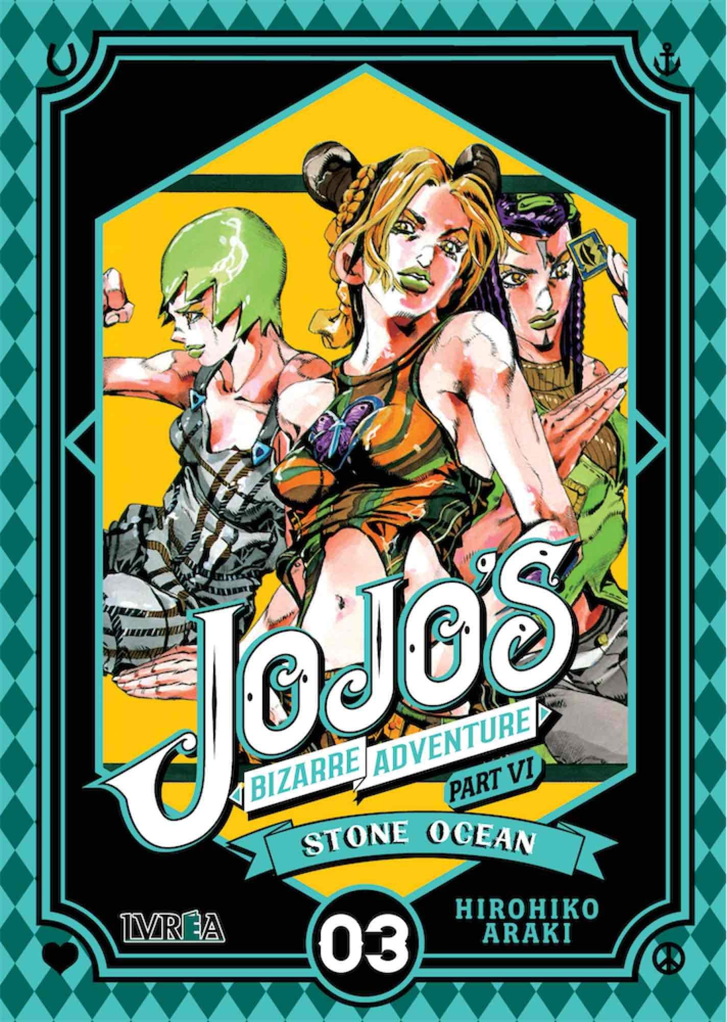 Jojo Bizzarre Adventure Parte 6: Stone ocean 03 Manga