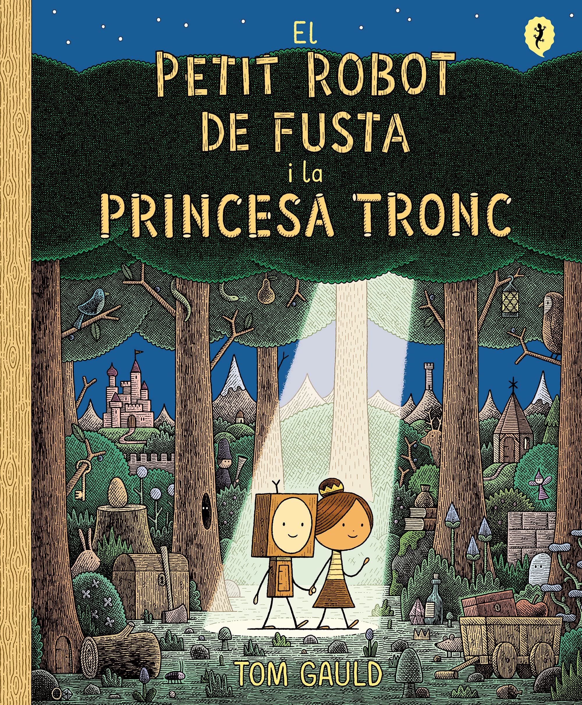 El petit robot de fusta i la princesa tronc book