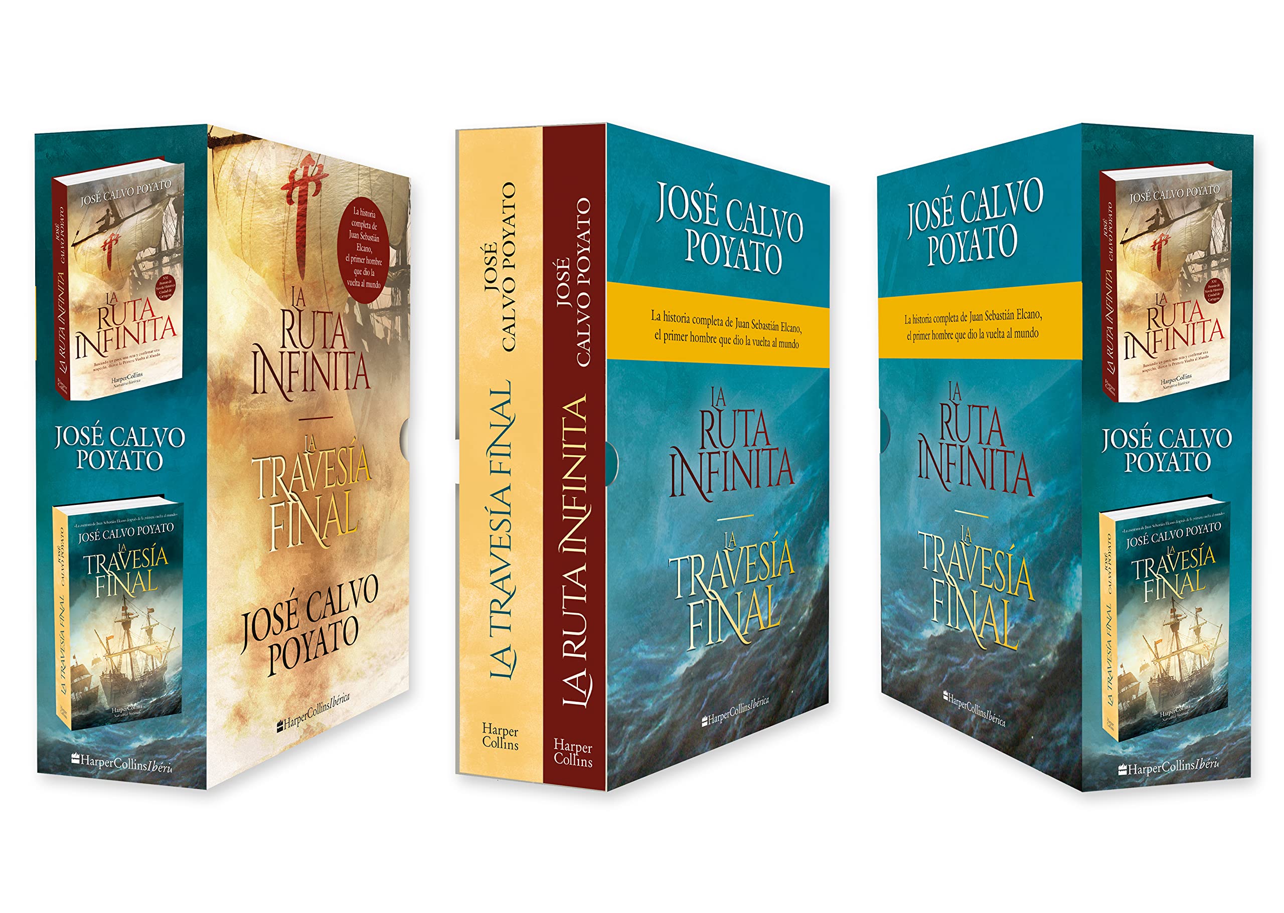 Pack Harper Bolsillo - José Calvo Poyato: La Ruta Infinita y La Travesía Final Action & Adventure